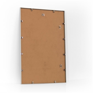 Sølv Aluminiumsramme - 61 x 91,5 cm