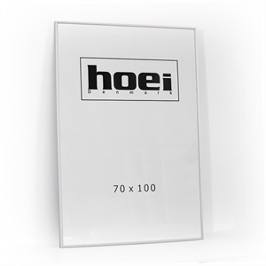 Sølv Aluminiumsramme - 70 x 100 cm