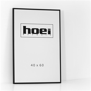 Sort Aluminiumsramme 40 x 60 cm