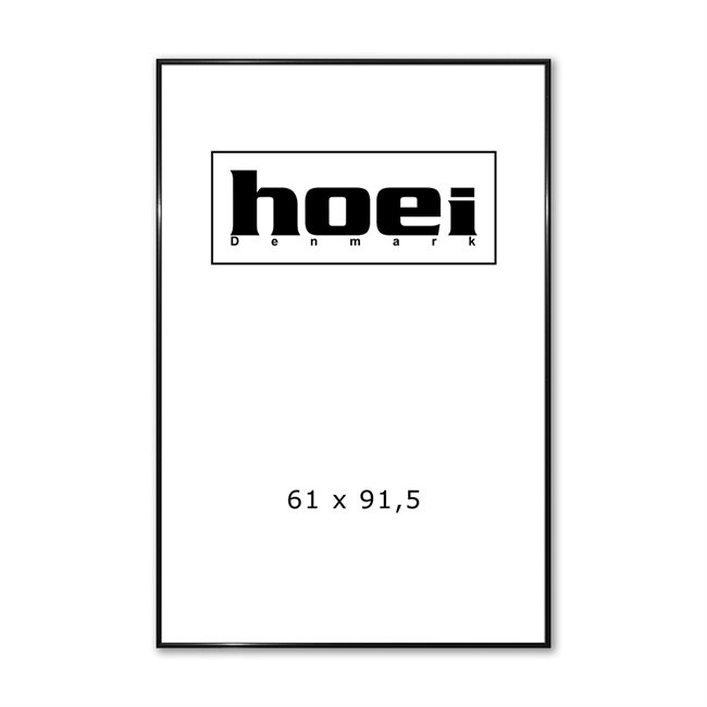 Sort Aluminiumsramme 61 x 91,5 cm