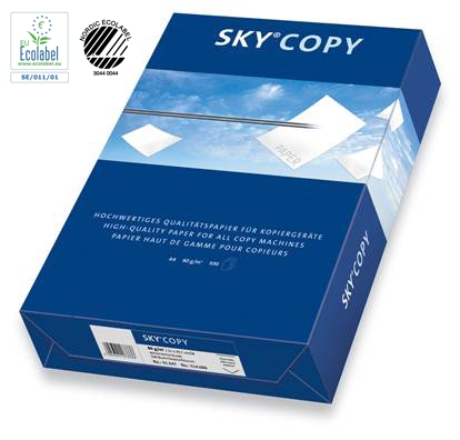 A4 SkyCopy 80 g/m² printerpapir og kopipapir - 500 ark pakke