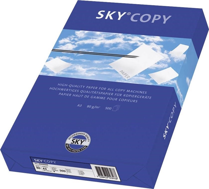 A3 SkyCopy 80 g/m²printerpapir og kopipapir - 500 ark pakke