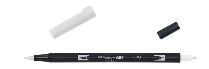 Tombow Marker ABT Dual Brush N95 cool grey 1