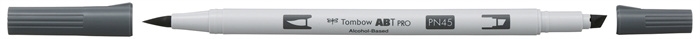 Tombow Marker alcohol ABT PRO Dual Brush N45 cool grey 10
