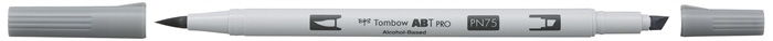 Tombow Marker alcohol ABT PRO Dual Brush N75 cool grey 3