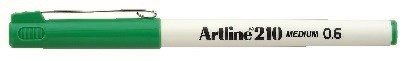 Artline Fineliner 210 M 0.6 grøn