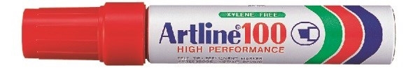 Artline Marker 100 12.0 rød