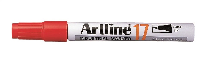 Artline Marker 17 Industri 1.5mm rød