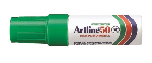 Artline Marker 50 Permanent 6.0 grøn