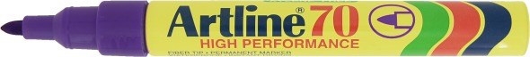 Artline Marker 70 Permanent 1.5 lilla