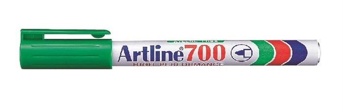 Artline Marker 700 Permanent 0.7 grøn