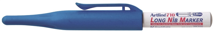 Artline Marker 710 Long Nib blå