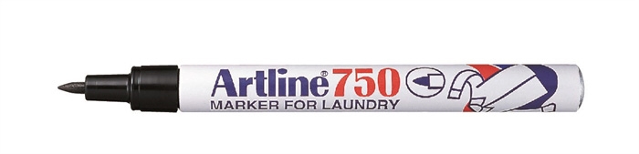 Artline Marker 750 Tekstil sort