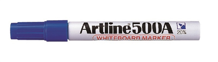Artline Whiteboard Marker 500A blå