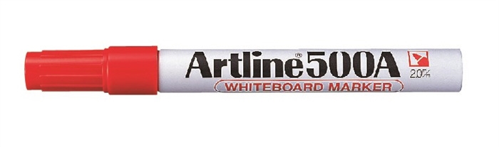 Artline Whiteboard Marker 500A rød