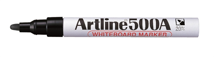 Artline Whiteboard Marker 500A sort