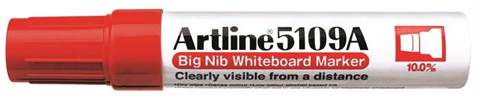 Artline Whiteboard Marker 5109A BIG rød