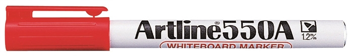 Artline Whiteboard Marker 550A rød