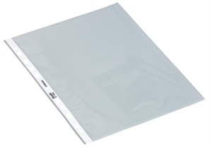 Bantex Lomme A4 0,09mm PP TÅ klar (100)