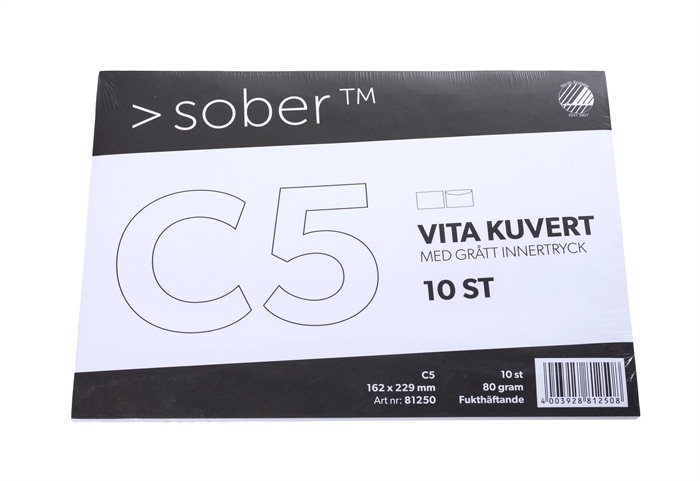 Mayer Kuverter hvid C5 FH 80g (10)