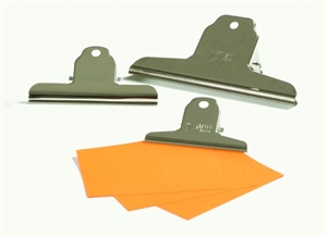 Büngers Papirklemme 145mm blank