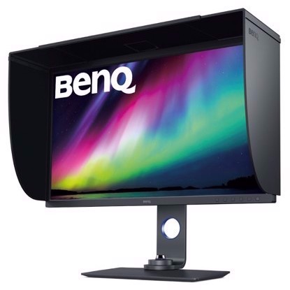 BenQ SW321C - 32" - skærm til foto og videoredigering + free shading hood