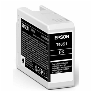 Epson Photo Black 25 ml blækpatron T46S1 - Epson SureColor P700