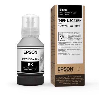 Epson Dye Sublimation ( T49N1 ) - Black 140 ml for Epson F100 & F500