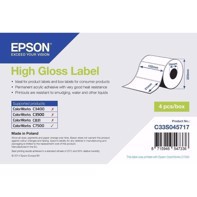 High Gloss Label - udstansede labels  102 mm x 51 mm (2310 labels)