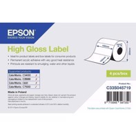 High Gloss Label - udstansede labels  102 mm x 152 mm (800 labels)