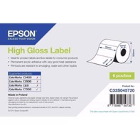 High Gloss Label - udstansede labels  76 mm x 51 mm (2310 labels)