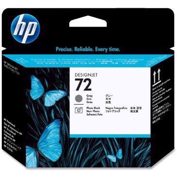 HP 72 Gray and Photo Black Printhoved