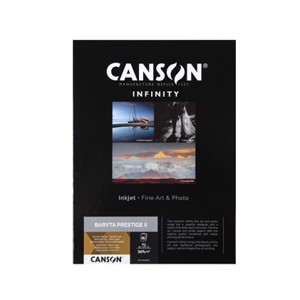 Canson Baryta Prestige II 340 g/m² - A3+, 25 ark (FSC)