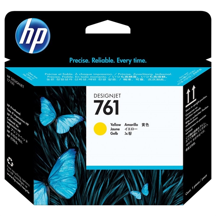 HP 761 yellow designjet printhoved