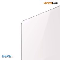 ChromaLuxe Photo Panel - 300 x 300 x 1,14 mm Matte White Aluminium