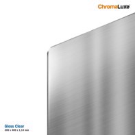 ChromaLuxe Photo Panel - 300 x 400 x 1,14 mm Gloss Clear Aluminium