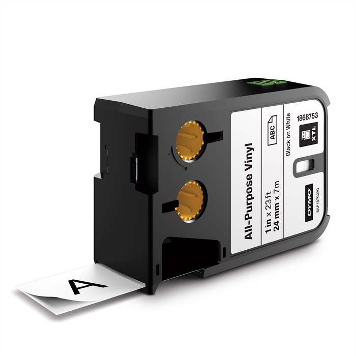 Tape XTL 24mm x 7m all-purpose vinyl bl/whi