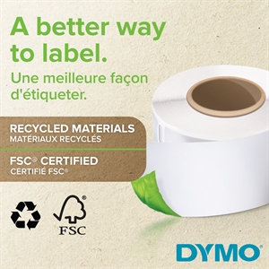 Dymo DYMO LabelWriter 28 mm  x  89 mm std. address labels mm, 12 pack