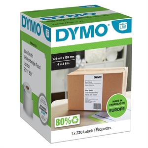 DYMO etiket 104 x 159mm 