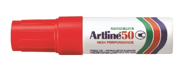 Artline Marker 50 Permanent 6.0 rød