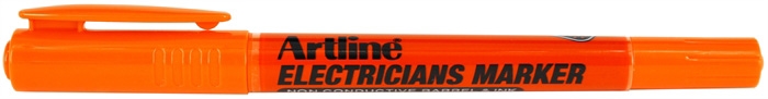Artline electricians marker orange