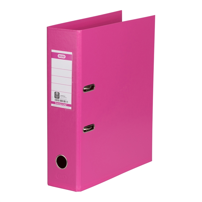 Elba Strong-Line Brevordner A4 80mm Pink