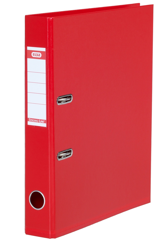 Elba Brevordner Strong-Line A4 50mm rød
