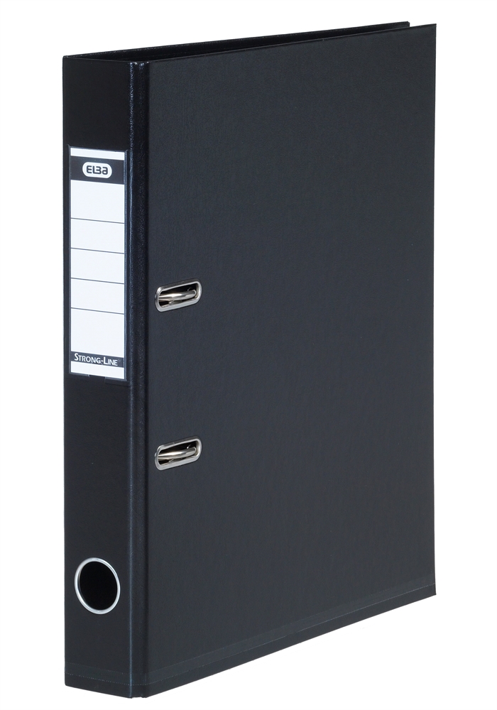 Elba Brevordner Strong-Line A4 50mm sort