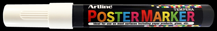Artline Poster Marker EPP-4 2.0 hvid