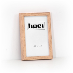 Egetræsramme til foto og plakater 10 x 15 cm
