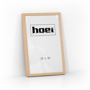Egetræsramme til foto og plakater 20 x 30 cm