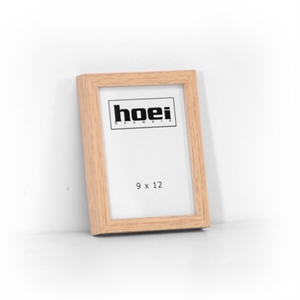 Egetræsramme til foto og plakater 9 x 12 cm