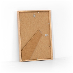 Egetræsramme til foto og plakaterer 21 x 29,7 PLEXI cm ( A4 )