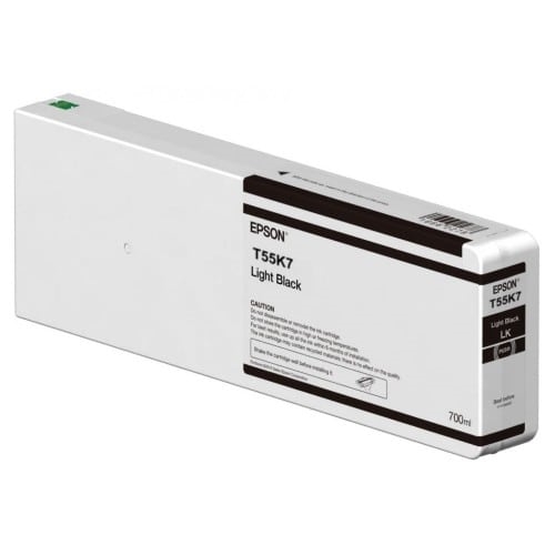 Epson Light Black T55K7 - 700 ml blækpatron